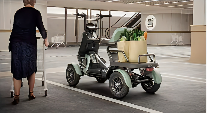 コアライトキャディー｜免許不要の特定小型原付　免許返納後の新たな移動手段　コアライトキャディーでスローライフを満喫しよう