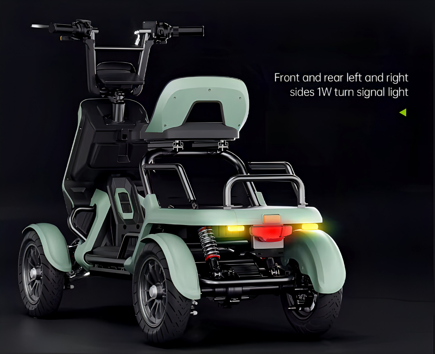 特定小型原付コアライトキャディー｜視認性の高い１Wウインカー｜免許不要の多目的ビークルはトライクスジェイピーで販売しています。