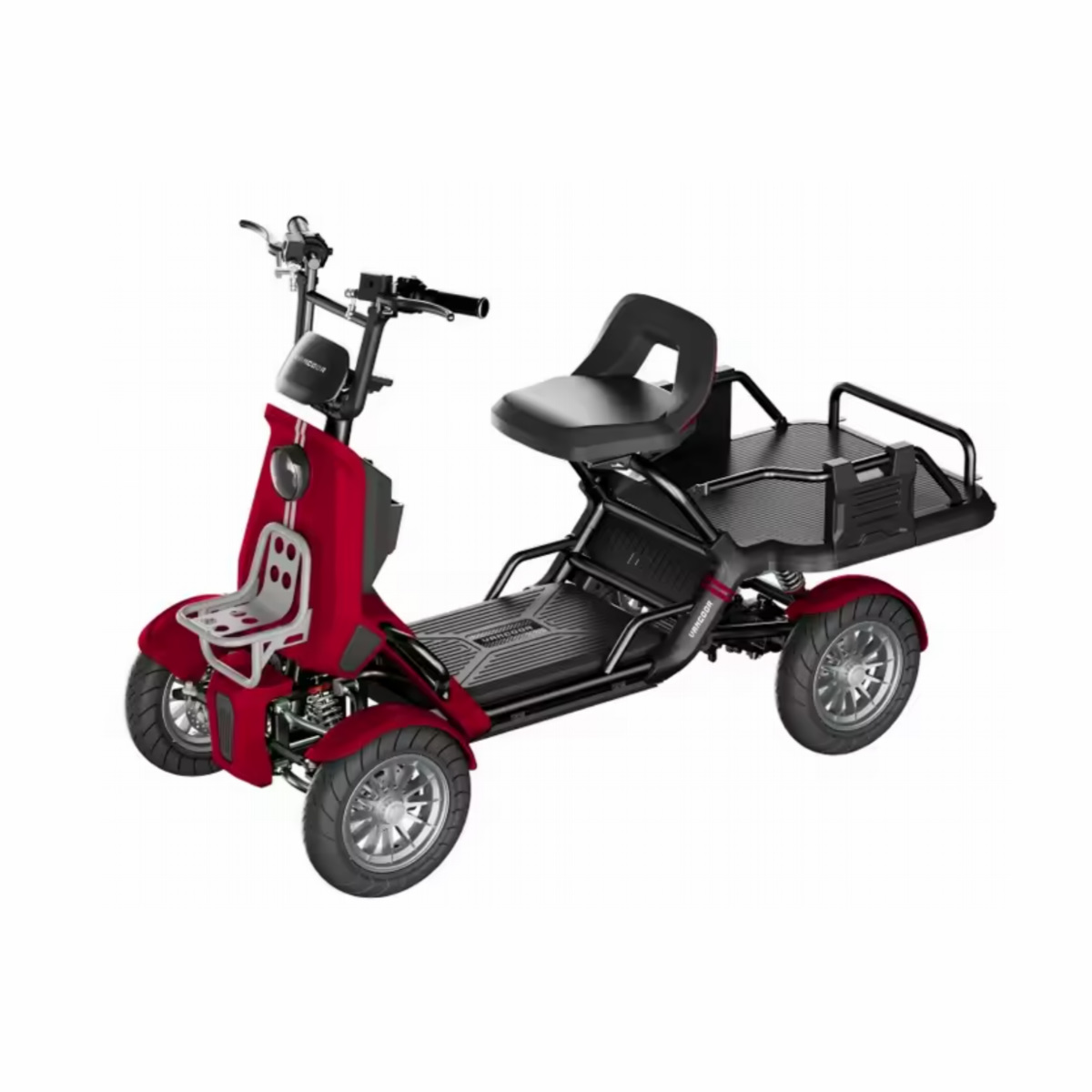 コアライトキャディー17｜免許不要で乗れるカーゴタイプの4輪特定小型原付。ビジネスに、通勤に、シニアカーからの乗り換え、免許返納後の移動手段として大好評。