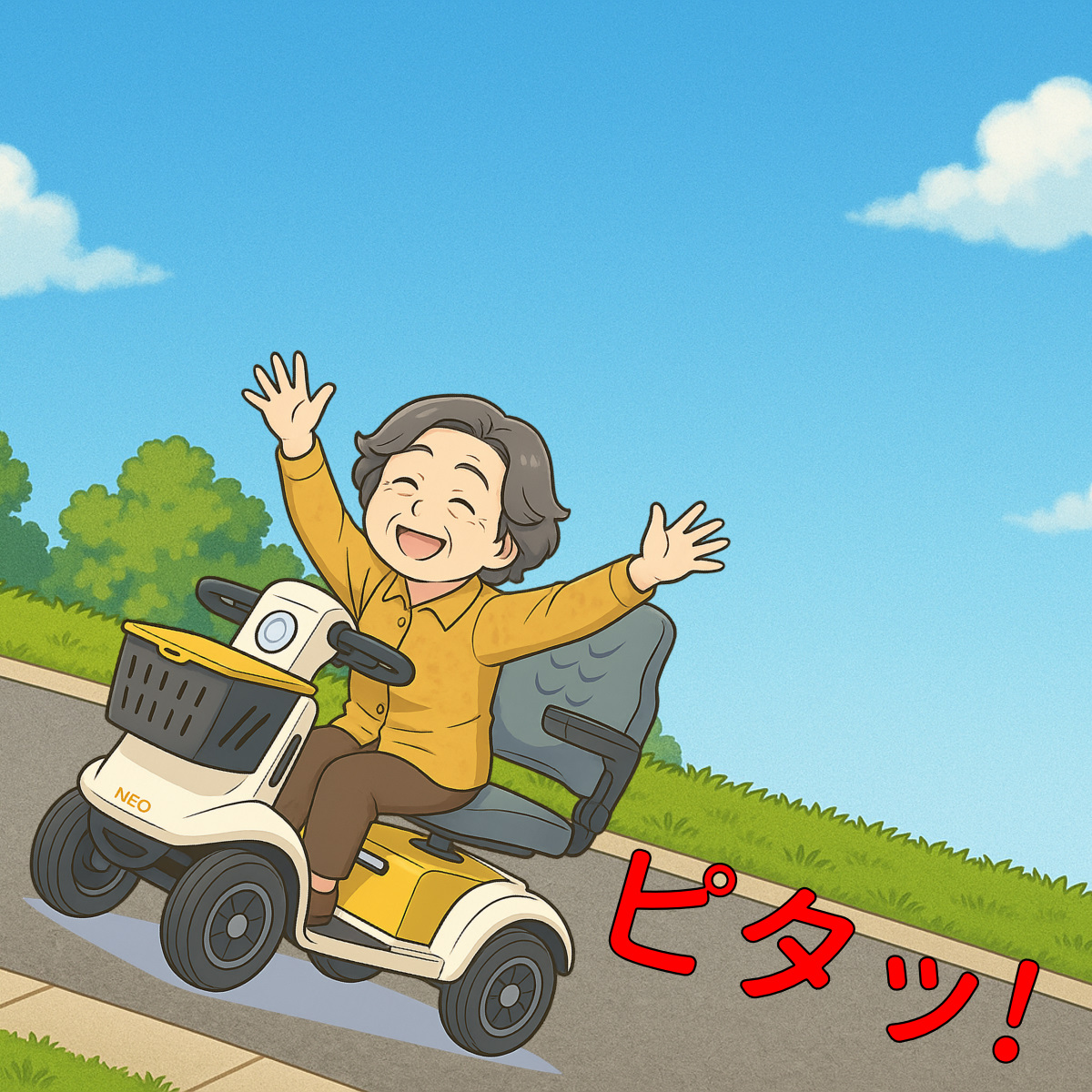 シニアカーvs特定小型原付を徹底比較｜あなたはシニアカート特定小型原付(電動バイク)コアライトD4のどちらが向いているのか調べてみよう。