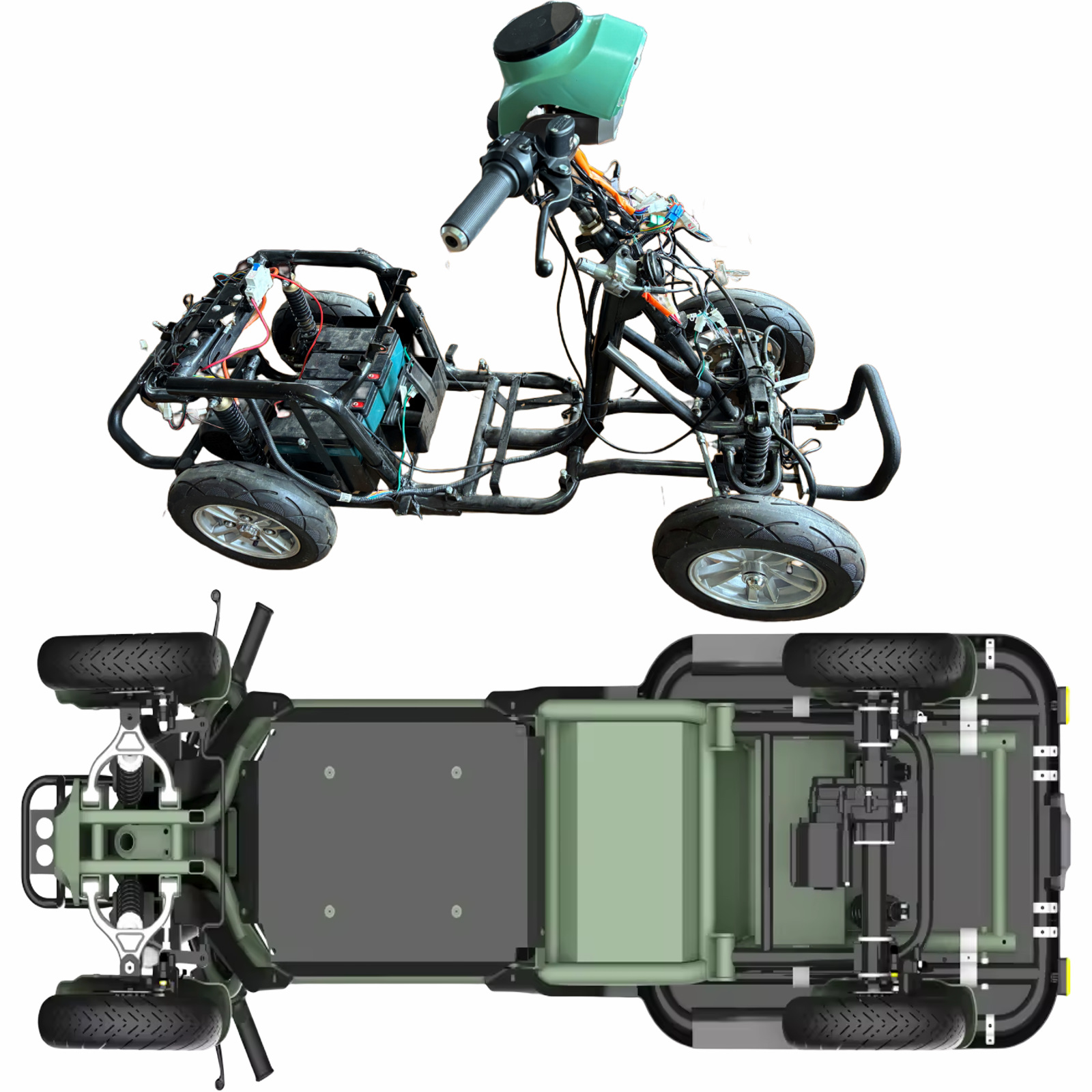 メンテナンス性｜免許不要で乗れるコアライトD4とコアライトキャディー徹底比較｜軽快なD4、タフなキャディー。目的で選ぶ時代へ。