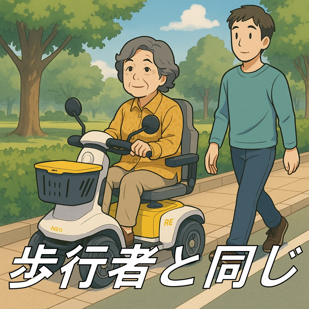 シニアカーvs特定小型原付を徹底比較｜あなたはシニアカート特定小型原付(電動バイク)コアライトD4のどちらが向いているのか調べてみよう。