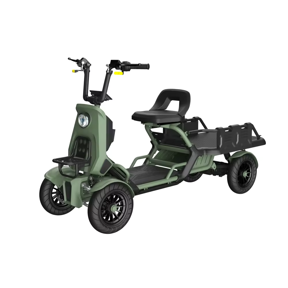 コアライトキャディー｜免許不要で乗れるカーゴタイプの4輪特定小型原付。ビジネスに、通勤に、シニアカーからの乗り換え、免許返納後の移動手段として大好評。