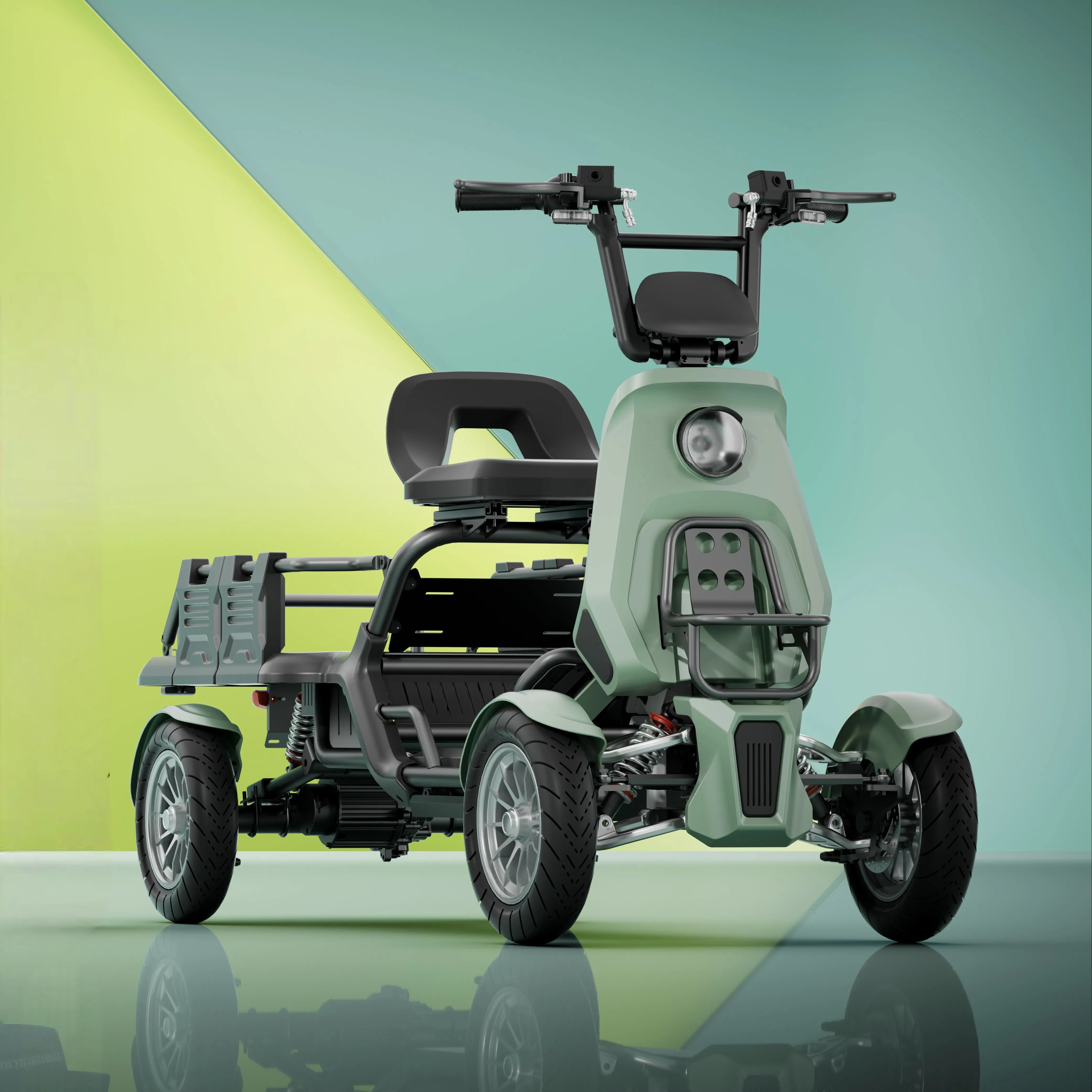 コアライトキャディー｜免許不要の特定小型原付　免許返納後の新たな移動手段　コアライトキャディーでスローライフを満喫しよう