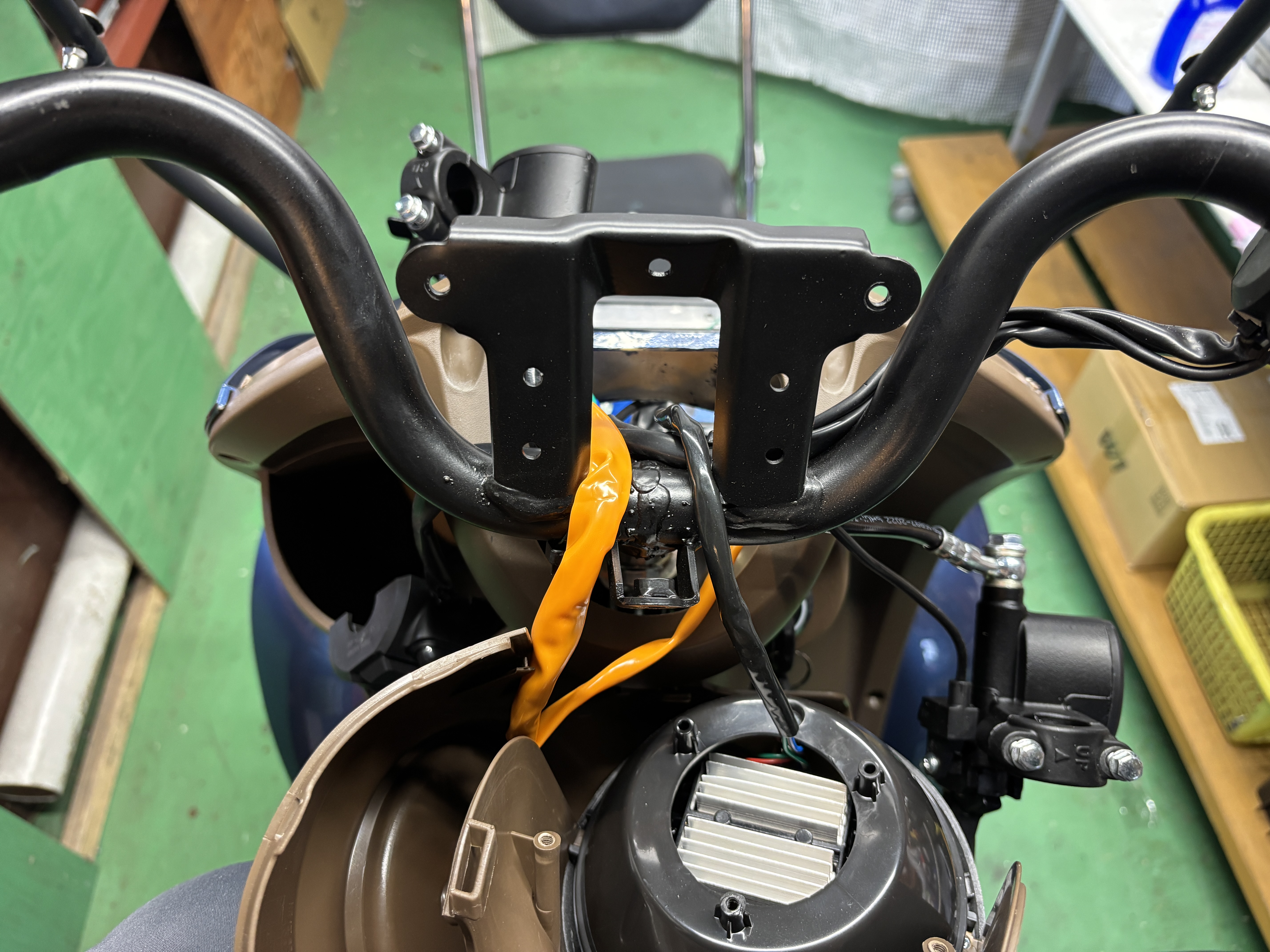 左麻痺者仕様コンビブレーキ＆集中スイッチ加工承ります