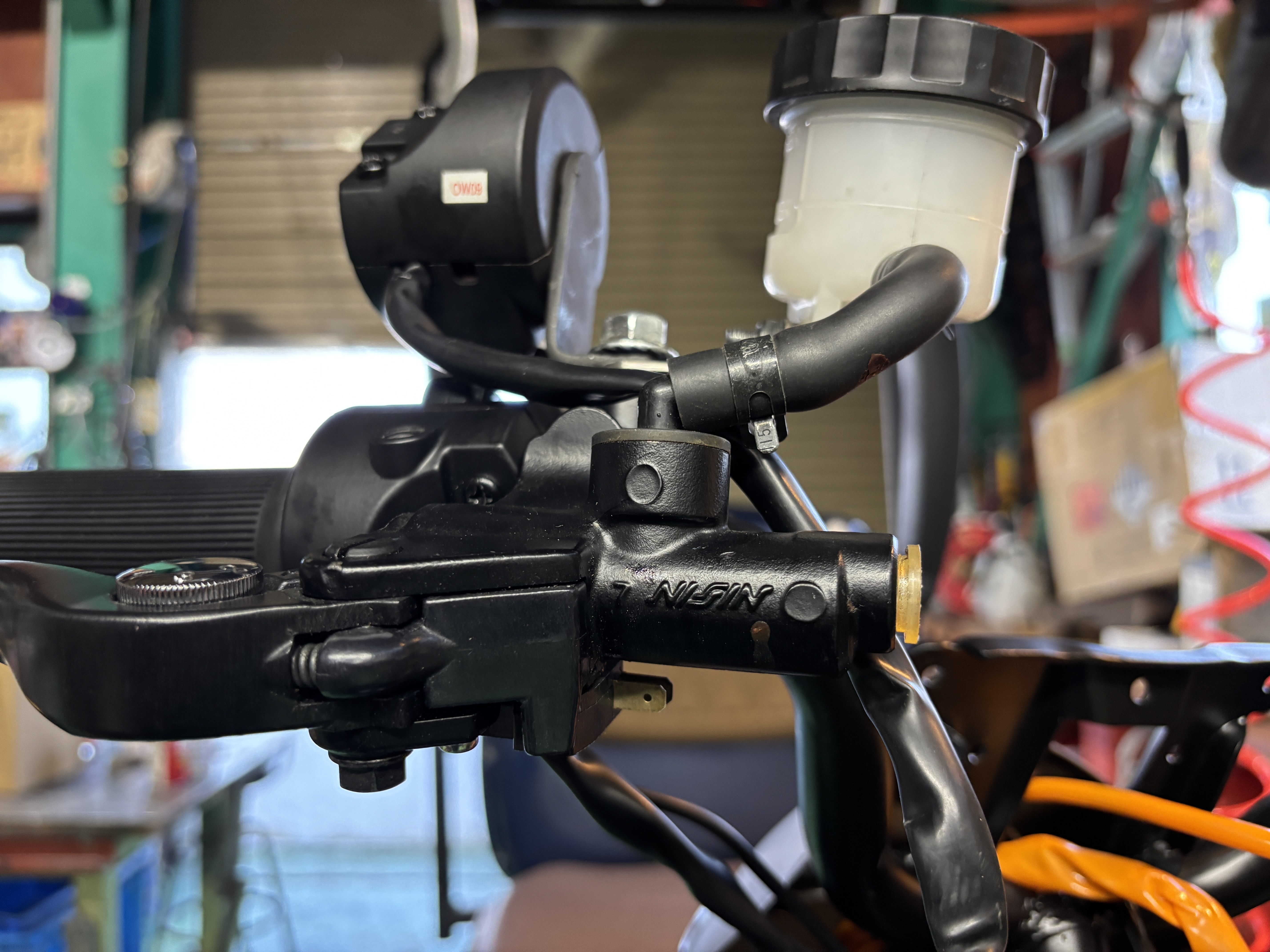 左麻痺者仕様コンビブレーキ＆集中スイッチ加工承ります